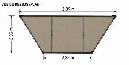 Auvent 180° Autoportant SNUG MALAGA - Équipement Raid 4x4 sur Xperts4x4 Accessoires 4x4 Off-Road