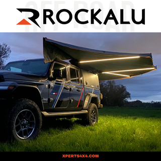 Auvent 270° XL - Rockalu 450 Autoportant (GEN 2) avec LED  GAUCHE sur Xperts4x4 Accessoires 4x4 Off-Road