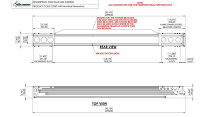 Auvent 270° XT MAX The Bush Company – Auto-Portant 4x4 sur Xperts4x4 Accessoires 4x4 Off-Road