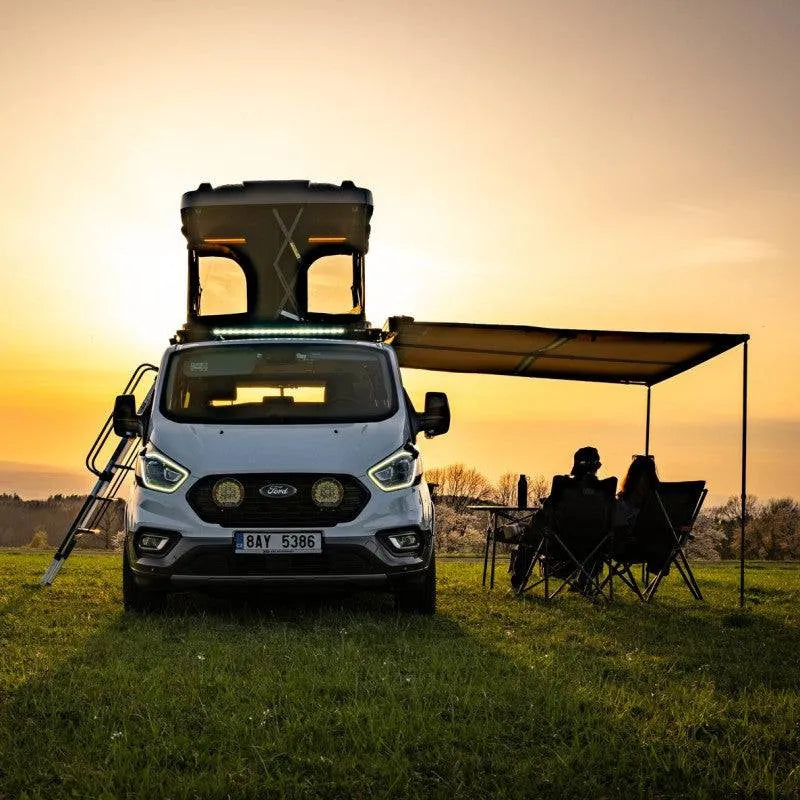 Auvent ARB Black Edition 3000 x 2500 mm (avec LED incluse) sur Xperts4x4 Accessoires 4x4 Off-Road