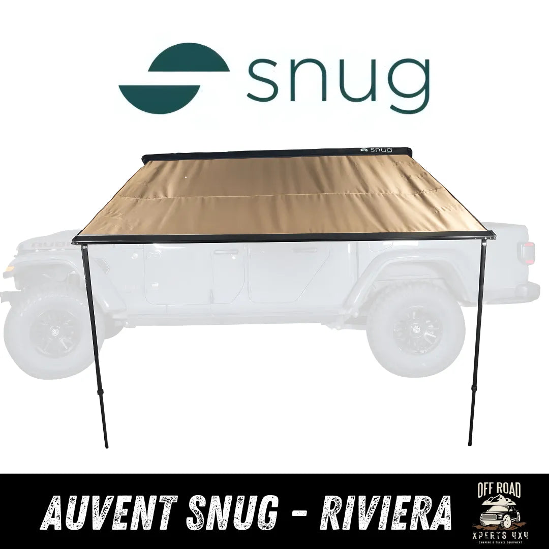 Auvent Latéral Riviera SNUG - Protection Idéale pour 4x4 & VAN sur Xperts4x4 Accessoires 4x4 Off-Road