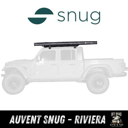 Auvent Latéral Riviera SNUG - Protection Idéale pour 4x4 & VAN sur Xperts4x4 Accessoires 4x4 Off-Road