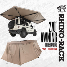 Pack Auvent 270° Auto-portant + Parois Rhino-Rack | Côté Droite sur Xperts4x4 Accessoires 4x4 Off-Road