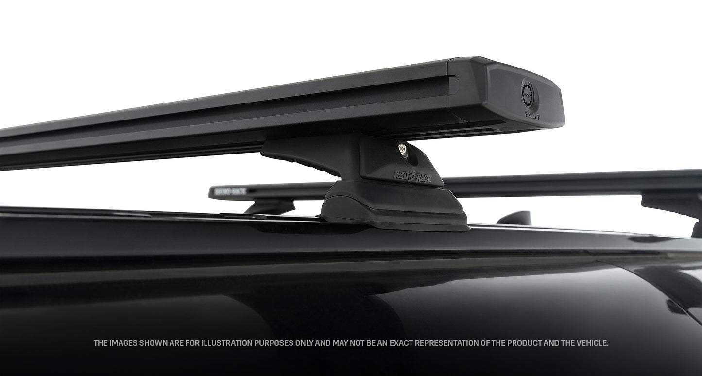 Kit 2 barres de toit 1260 mm système Reconn-deck Land Rover Defender II 110 L663 2020+ - RHINO-RACK sur Xperts4x4 Accessoires 4x4 Off-Road