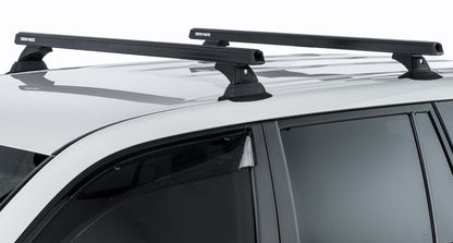 Kit 2 barres de toit noire 1250mm Heavy Duty RCH Volkswagen Caddy 2010-2021 - RHINO-RACK sur Xperts4x4 Accessoires 4x4 Off-Road