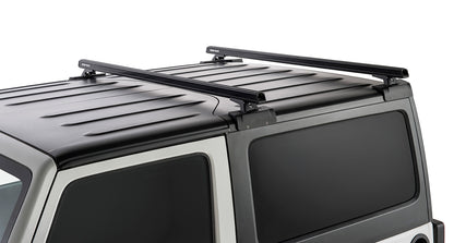 Kit 2 barres de toit noire 1500mm RCL Rhino-Rack Backbone Heavy Duty Jeep Wrangler JK 2011-2019 - RHINO-RACK sur Xperts4x4 Accessoires 4x4 Off-Road