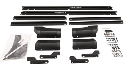 Kit 2 barres de toit noire 1500mm RCL Rhino-Rack Backbone Heavy Duty Jeep Wrangler JK 2011-2019 - RHINO-RACK sur Xperts4x4 Accessoires 4x4 Off-Road