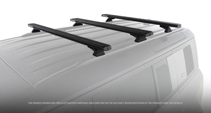 Kit 3 barres de toit 1260 mm système Reconn-Deck Land Rover Defender II 110 L663 2020+ - RHINO-RACK sur Xperts4x4 Accessoires 4x4 Off-Road