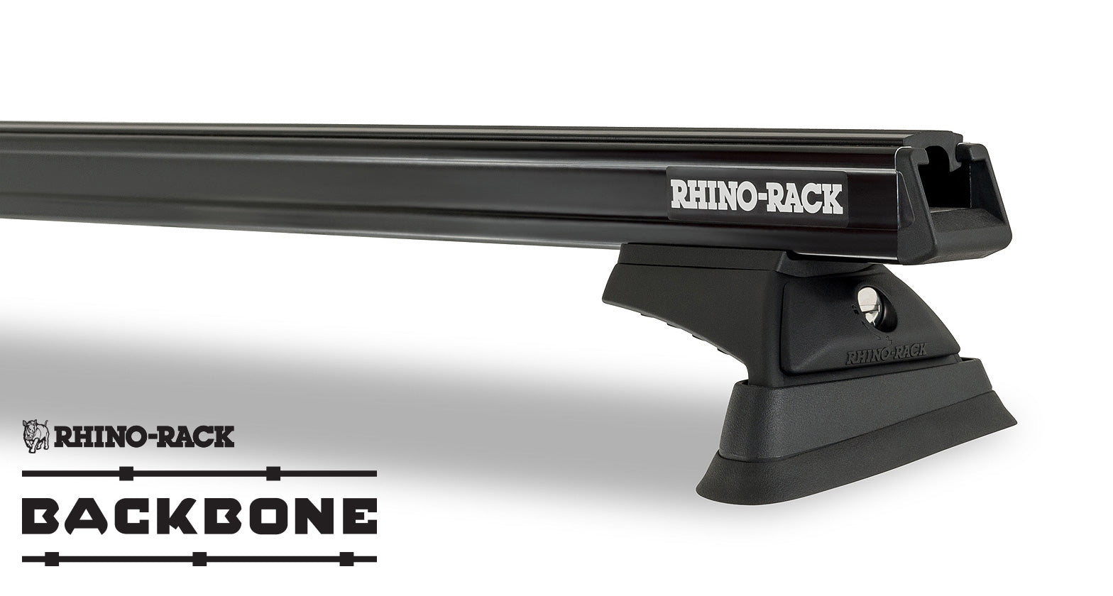 Kit de 3 barres de toit noires de 1500mm pour Jeep Wrangler JK 2011-2019, marque RHINO-RACK, robuste et durable.