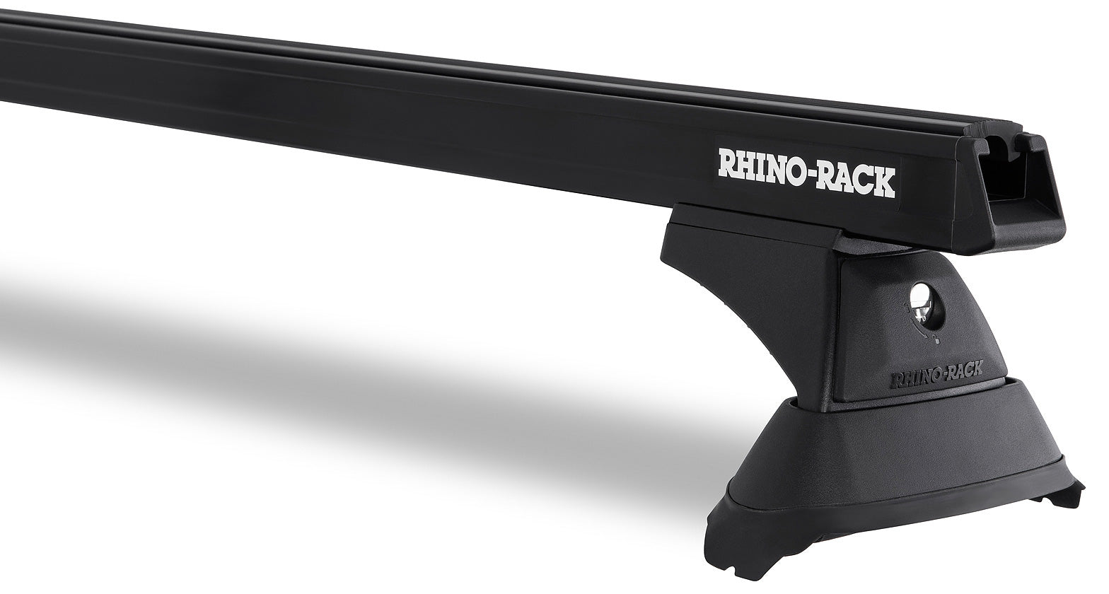 Kit 3 barres de toit noire 1650mm Heavy Duty avec pieds RCH Toyota Hiace Gen VI 2019+ - RHINO-RACK sur Xperts4x4 Accessoires 4x4 Off-Road