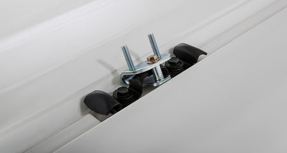 Kit 3 barres de toit noire 1650mm Heavy Duty avec pieds RCH Toyota Hiace Gen VI 2019+ - RHINO-RACK sur Xperts4x4 Accessoires 4x4 Off-Road