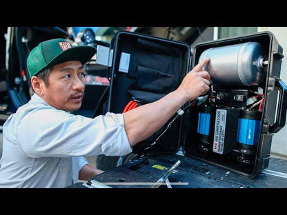 Compresseur double ARB 12/24V malette 174L/min avec reserve sur Xperts4x4 Accessoires 4x4 Off-Road