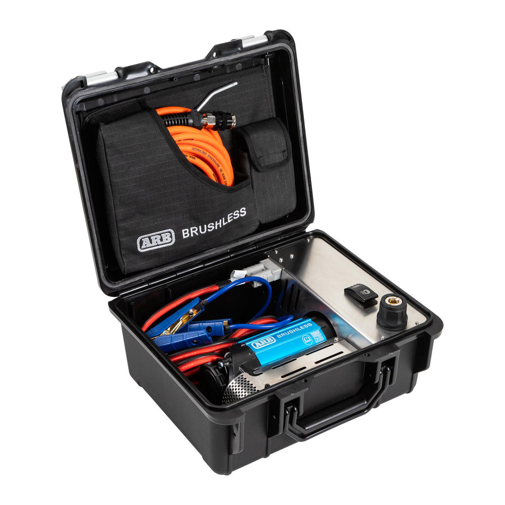 Compresseur Portable 12V ARB Brushless Monocylindre 130L/min avec Malette sur Xperts4x4 Accessoires 4x4 Off-Road