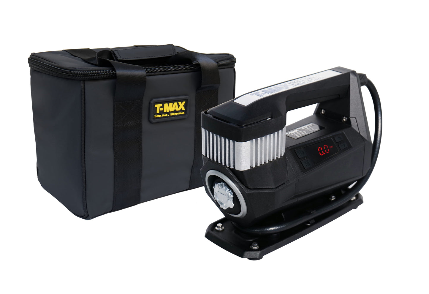 Compresseur T-MAX Storm Pump 150 PSI - L'indispensable du 4x4 sur Xperts4x4 Accessoires 4x4 Off-Road