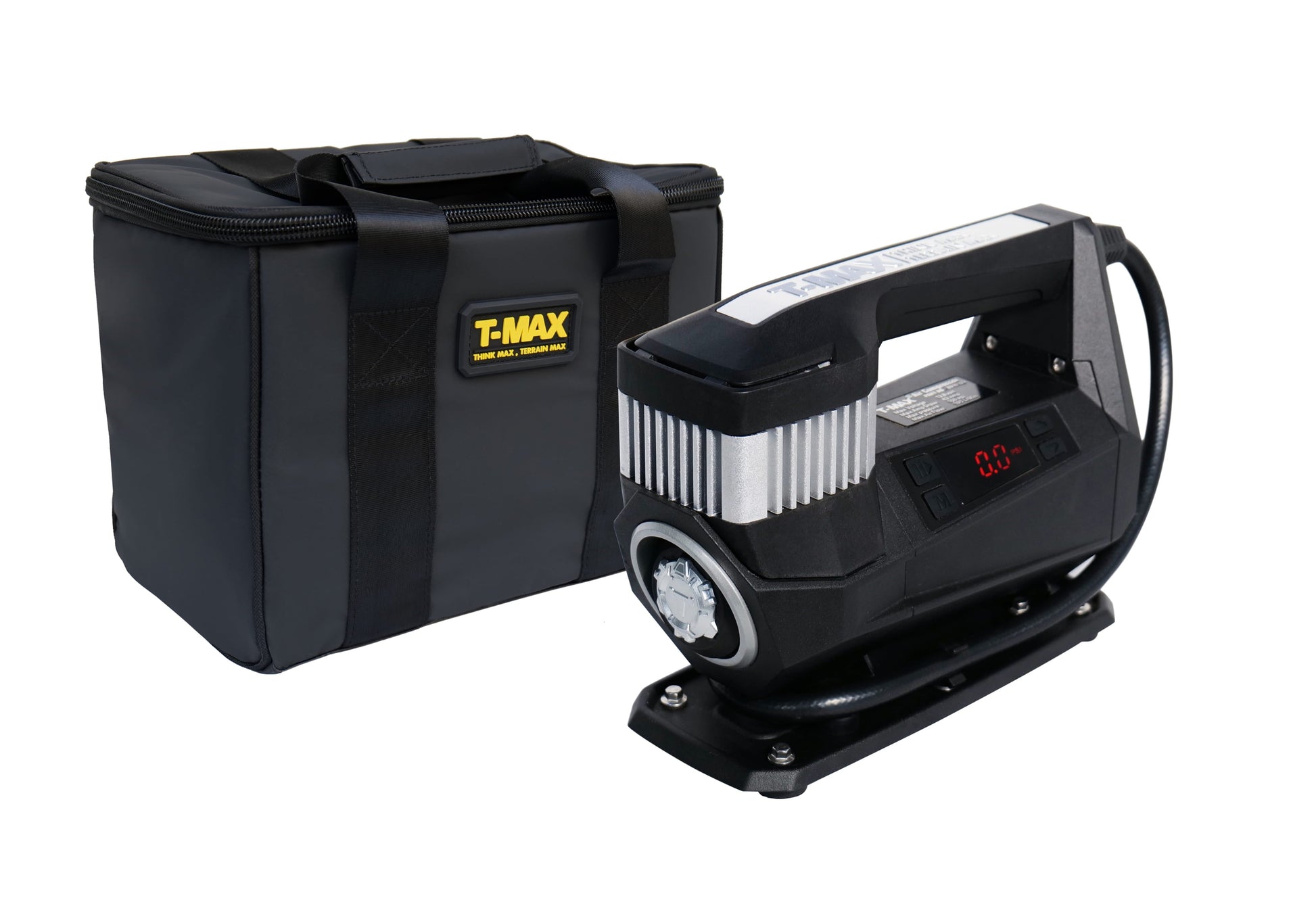 Compresseur T-MAX Storm Pump 150 PSI - L'indispensable du 4x4 sur Xperts4x4 Accessoires 4x4 Off-Road