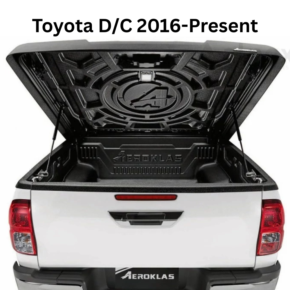 Couvre Benne AEROKLAS Speed – Double Coque ABS - Noir Grainé - Double-Cab sur Xperts4x4 Accessoires 4x4 Off-Road