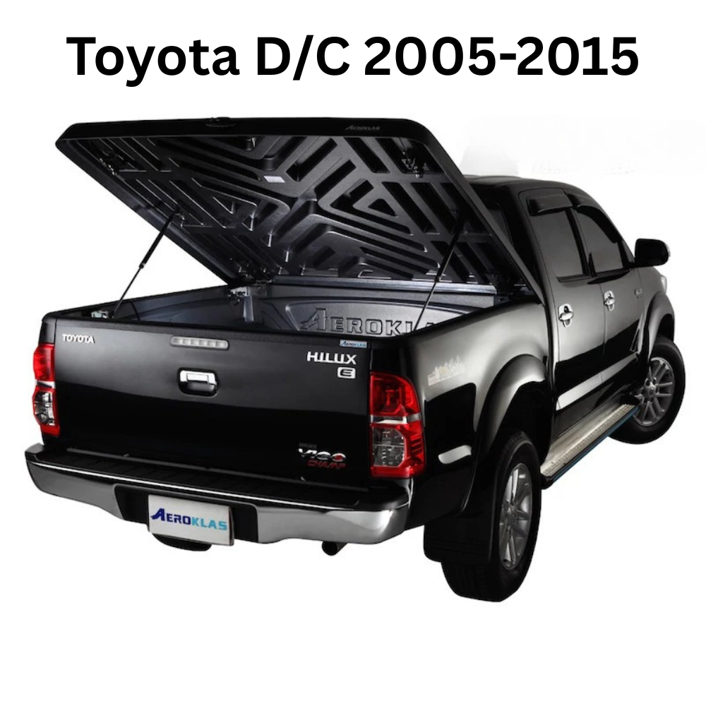 Couvre Benne AEROKLAS Speed – Double Coque ABS - Noir Grainé - Double-Cab sur Xperts4x4 Accessoires 4x4 Off-Road