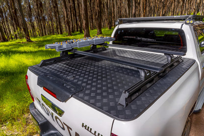 Hardlid ARB | Couvre-Benne Aluminium | Toyota Hilux 2016+ Double Cab sur Xperts4x4 Accessoires 4x4 Off-Road