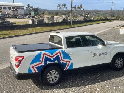 Rideau de Benne Top-Roll Manuel LINE4X4 Double Cab sur Xperts4x4 Accessoires 4x4 Off-Road