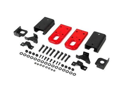 Kit Crochet de Remorquage Rouge Ford Ranger/Raptor 2023+ | RIVAL 4X4 sur Xperts4x4 Accessoires 4x4 Off-Road