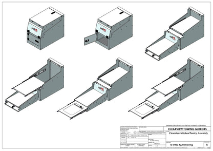 Bloc Cuisine Modulaire Depliable ClearView | 4x4 & Pickup sur Xperts4x4 Accessoires 4x4 Off-Road