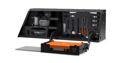 RSI SMART KITCHEN - Jeep Gladiator JT - Côté Droit avec Cuisinière a Gaz sur Xperts4x4 Accessoires 4x4 Off-Road
