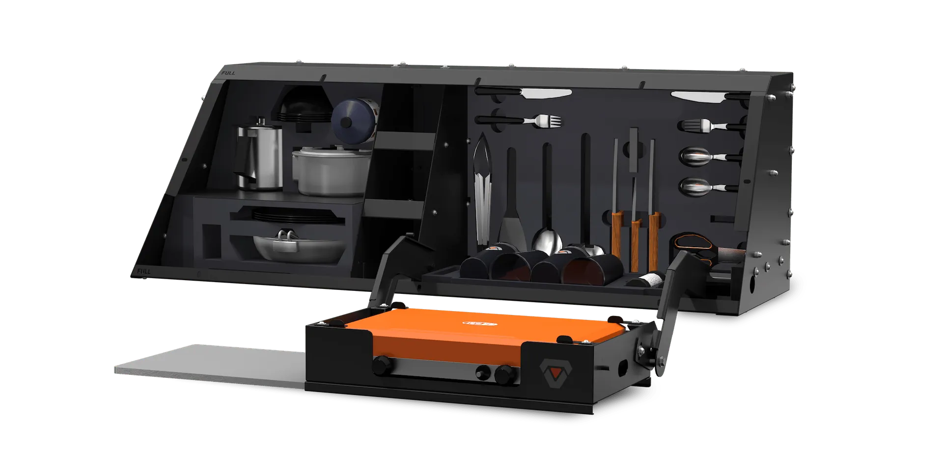 Smart Kitchen RSI SMARTCAP | Côté Gauche | Full-Size Pickup sur Xperts4x4 Accessoires 4x4 Off-Road