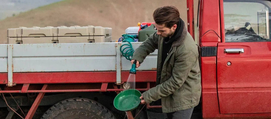 ONTAP Douche Portable - Green Edition by ARB4x4 sur Xperts4x4 Accessoires 4x4 Off-Road