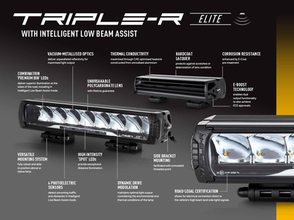 Barre de LED LAZER LAMPS Triple-R 1000 Elite i-LBA sur Xperts4x4 Accessoires 4x4 Off-Road