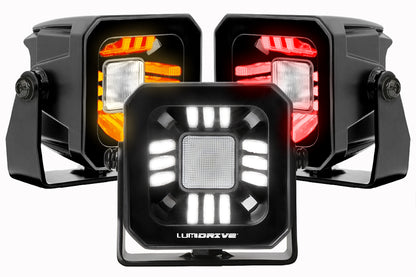 Feux de conduite LED LUMIDRIVE Dark Drive - Puissance & Style sur Xperts4x4 Accessoires 4x4 Off-Road