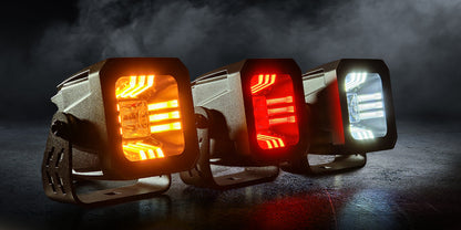 Feux de conduite LED LUMIDRIVE Dark Drive - Puissance & Style sur Xperts4x4 Accessoires 4x4 Off-Road