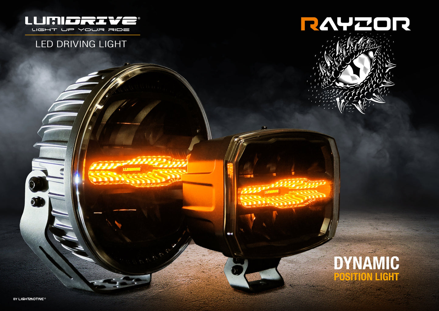 Feux de Position LUMIDRIVE Rayzor S1 - Puissance & Style sur Xperts4x4 Accessoires 4x4 Off-Road