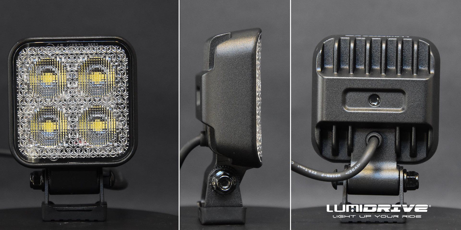 Feux de Travail LED Lumidrive Panoramax - Puissance & Étanchéité sur Xperts4x4 Accessoires 4x4 Off-Road