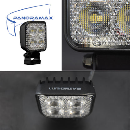Feux de Travail LED Lumidrive Panoramax - Puissance & Étanchéité sur Xperts4x4 Accessoires 4x4 Off-Road