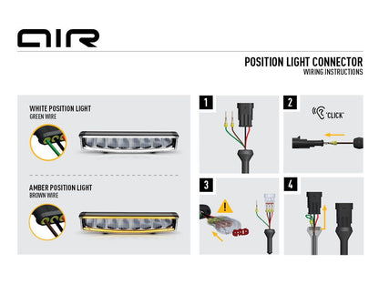 LAZER LAMPS AIR-55 Balise — Phare LED Compact 6800 lm sur Xperts4x4 Accessoires 4x4 Off-Road
