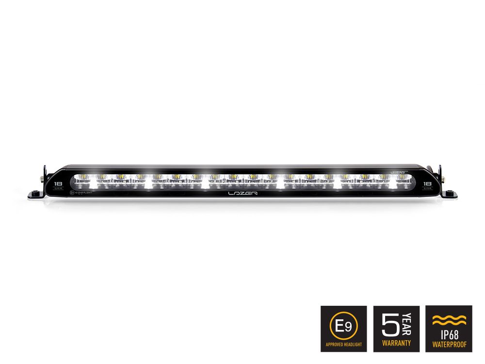 Led Model 13500 LAZER LAMPS Linear-18 Elite Feu Position — Barre LED 13500 lm | Xperts 4x4