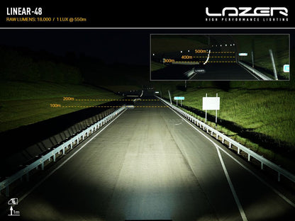 LAZER LAMPS Linear-48 — Barre LED 18000 lm sur Xperts4x4 Accessoires 4x4 Off-Road