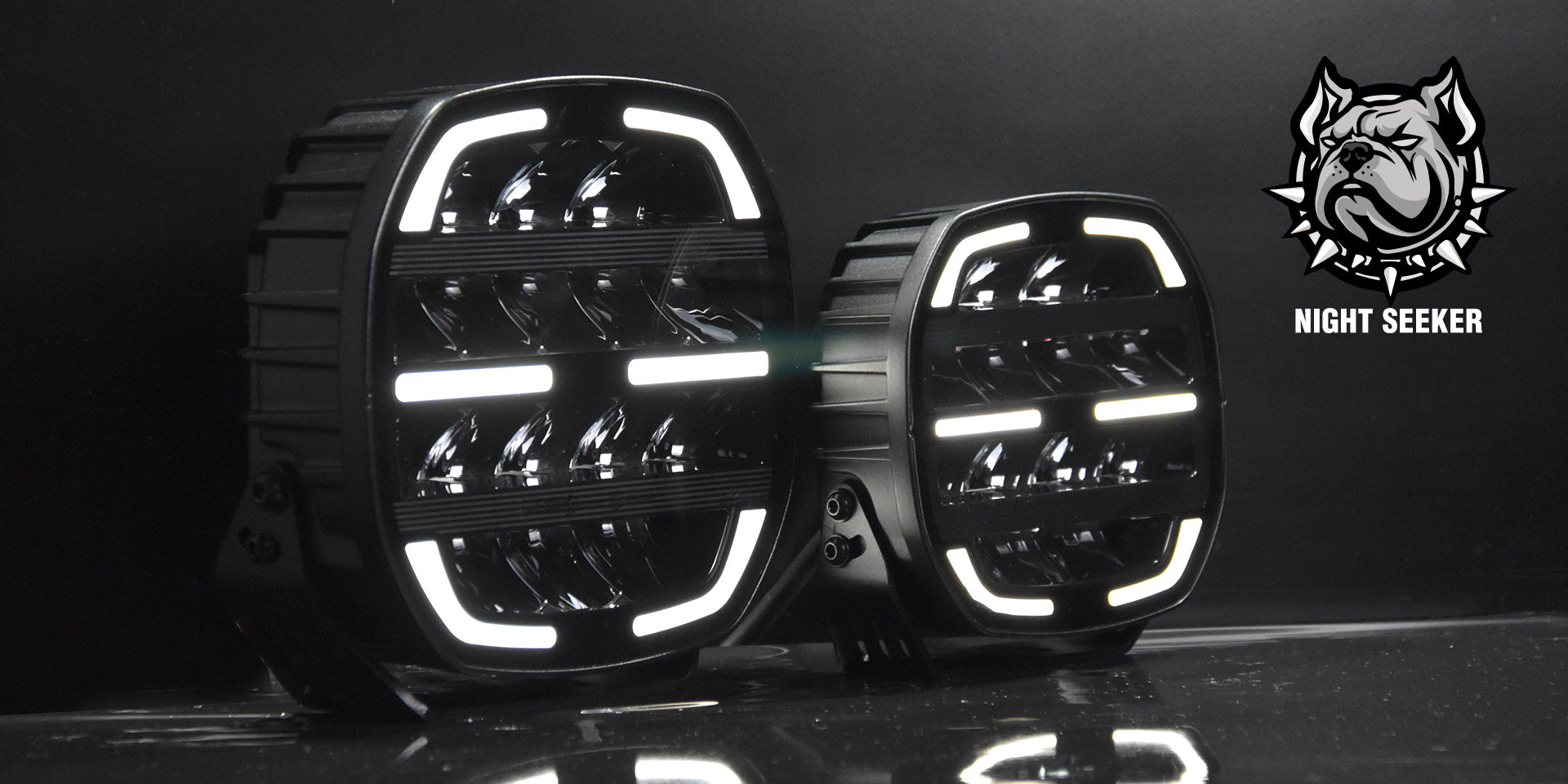 LUMIDRIVE Night Seeker 7 - Feu de Position LED Puissant Homologue sur Xperts4x4 Accessoires 4x4 Off-Road