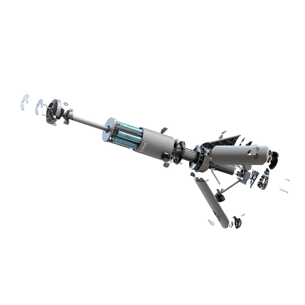 OuTask Lampe Télescopique LED Outdoor 720° - Jaune Désert sur Xperts4x4 Accessoires 4x4 Off-Road