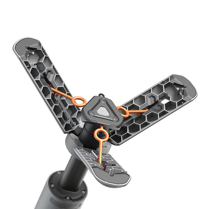 OuTask Lampe Télescopique LED Outdoor 720° - Vert Armée sur Xperts4x4 Accessoires 4x4 Off-Road