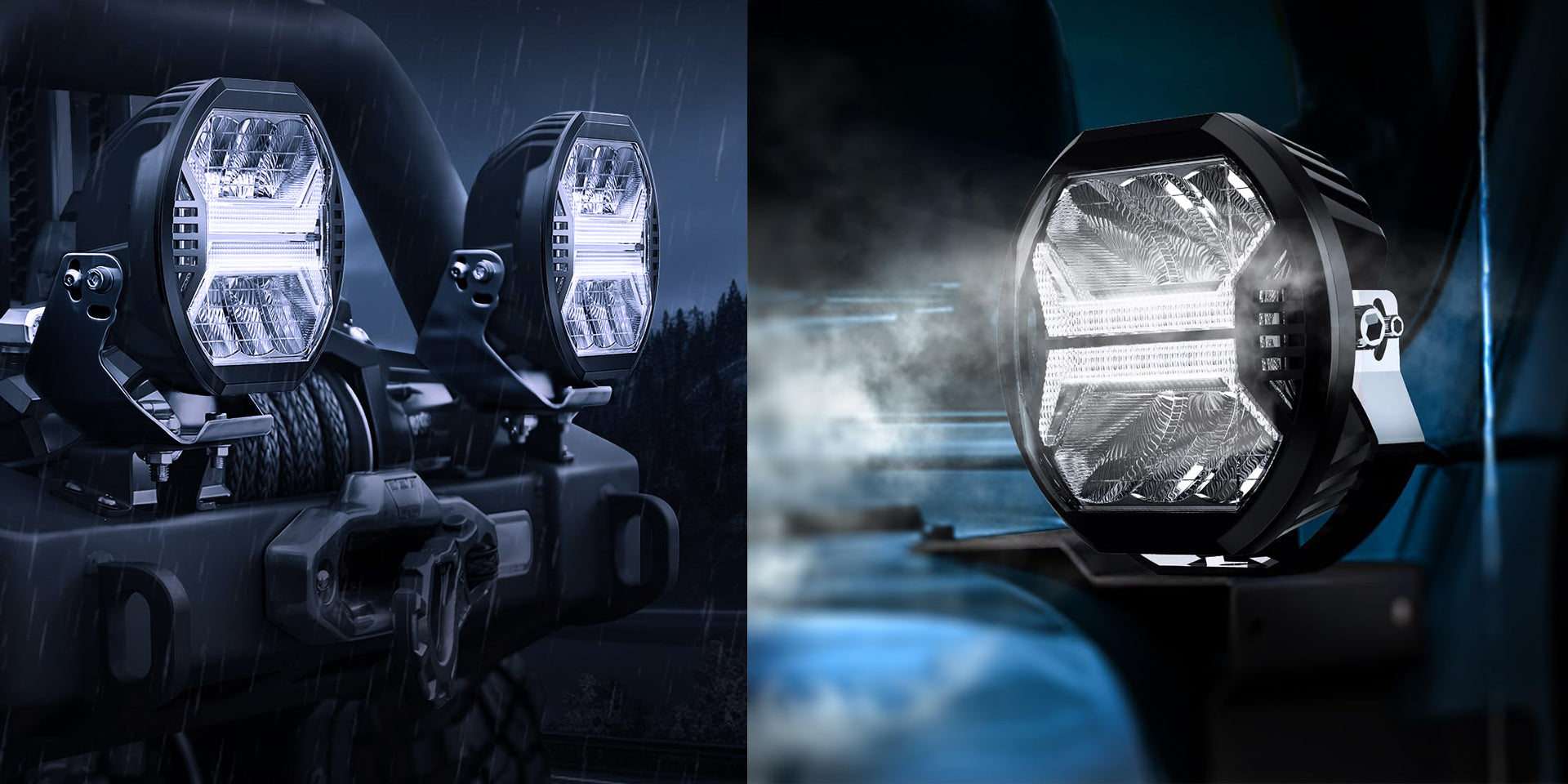 Phare de Conduite LED Lumidrive XDRIVE 5.75 - Puissance & Style sur Xperts4x4 Accessoires 4x4 Off-Road