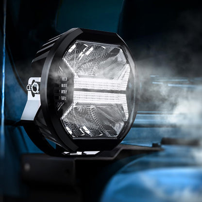 Phare de Conduite LED Lumidrive XDRIVE 5.75 - Puissance & Style sur Xperts4x4 Accessoires 4x4 Off-Road