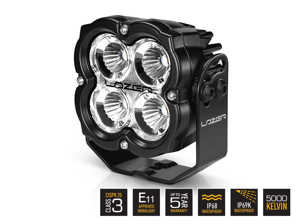 Spot à LED LAZER LAMPS Utility 80 (Slim) - Homologué ADR sur Xperts4x4 Accessoires 4x4 Off-Road