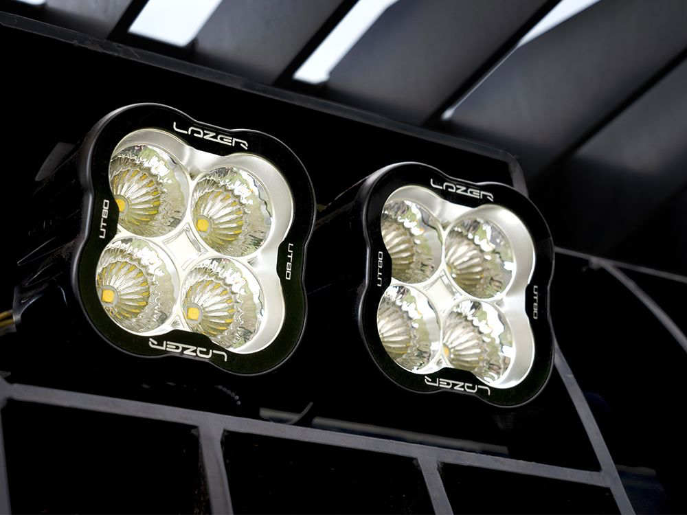 Spot à LED LAZER LAMPS Utility 80 (Support Large) - Homologué ADR sur Xperts4x4 Accessoires 4x4 Off-Road