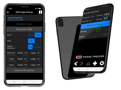 Refrigerateur/Congelateur ARB ZERO Portable | 96 Litres Dual-Zone sur Xperts4x4 Accessoires 4x4 Off-Road