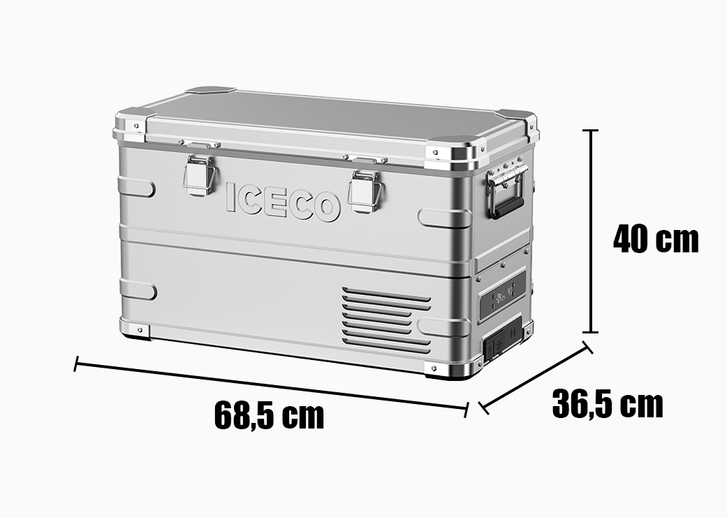 Refrigerateur/Congelateur ICECO 35L  - Argent sur Xperts4x4 Accessoires 4x4 Off-Road