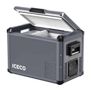 Refrigerateur/Congelateur ICECO 45L Double Compartiments - Gris sur Xperts4x4 Accessoires 4x4 Off-Road