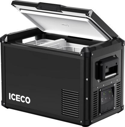 Refrigerateur/Congelateur ICECO 45L Double Compartiments - Noir sur Xperts4x4 Accessoires 4x4 Off-Road
