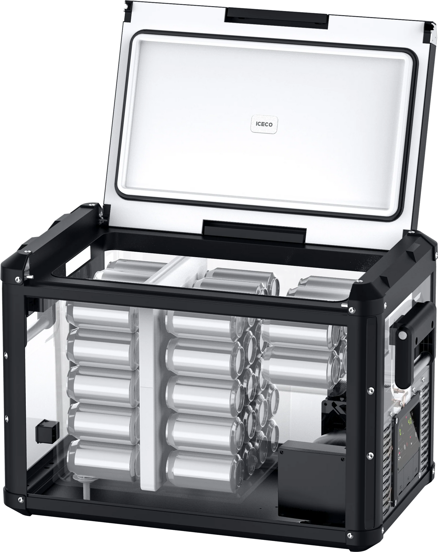 Refrigerateur/Congelateur ICECO 45L Double Compartiments - Noir sur Xperts4x4 Accessoires 4x4 Off-Road