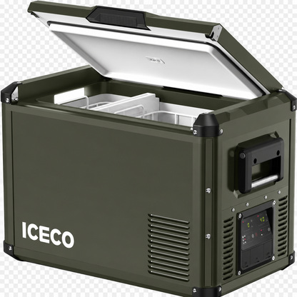 Refrigerateur/Congelateur ICECO 45L Double Compartiments - Vert Olive sur Xperts4x4 Accessoires 4x4 Off-Road